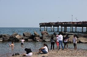 Centre Island Beach In Toronto, Canada