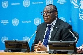 NY: United Nations Press Breifing On Sustainable Development In Africa