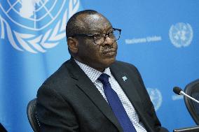 NY: United Nations Press Breifing On Sustainable Development In Africa