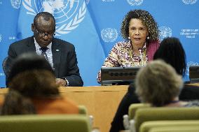 NY: United Nations Press Breifing On Sustainable Development In Africa