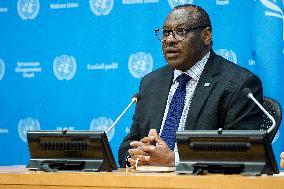 NY: United Nations Press Breifing On Sustainable Development In Africa