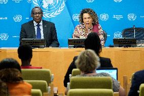 NY: United Nations Press Breifing On Sustainable Development In Africa