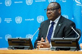 NY: United Nations Press Breifing On Sustainable Development In Africa