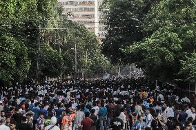 Clash Between Quota Protesters In Dhaka