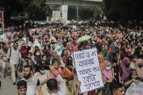 Clash Between Quota Protesters In Dhaka