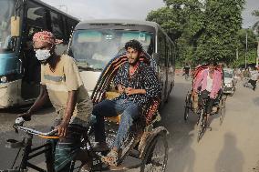 Clash Between Quota Protesters In Dhaka