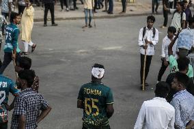 Clash Between Quota Protesters In Dhaka