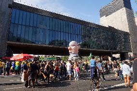 Protest Against The PT Has Lula's "pixuleco"