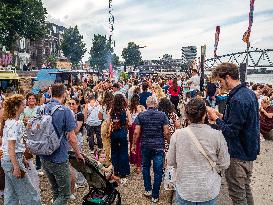 The Vierdaagsefeesten Started This Weekend In Nijmegen, Netherlands.