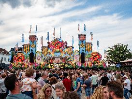 The Vierdaagsefeesten Started This Weekend In Nijmegen, Netherlands.