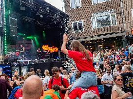 The Vierdaagsefeesten Started This Weekend In Nijmegen, Netherlands.