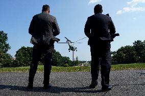 Joe Biden departs to Las Vegas - Washington