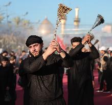 Muslims Pay Their Respects In Karbala, Iraq