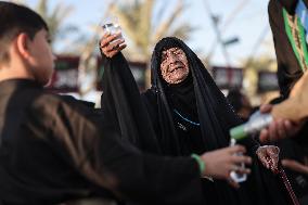 Muslims Pay Their Respects In Karbala, Iraq