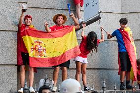 The Celebration Of The Eurocup In Madrid