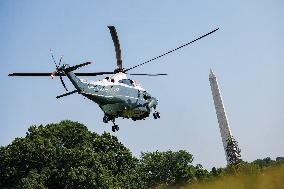 President Biden Departs White House For Las Vegas