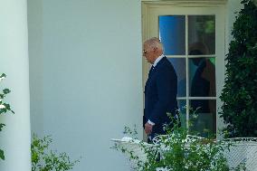 President Biden Departs The White House For The Start Of A Las Vegas Campaign Trip