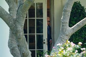 President Biden Departs The White House For The Start Of A Las Vegas Campaign Trip