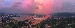 Three Gorges Dam Discharge Water