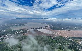 Three Gorges Dam Discharge Water