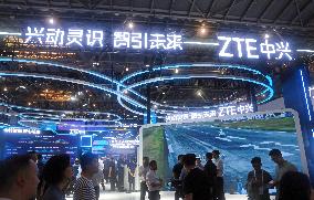 ZTE Stand at 2024 WAIC in Shanghai