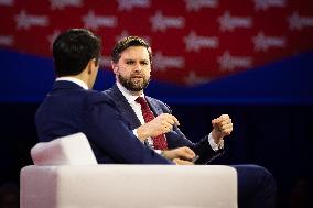 J.D. Vance speaks at CPAC