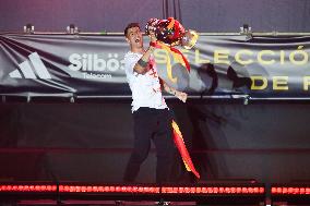 Players Celebrate Euro 2024 Win - Madrid