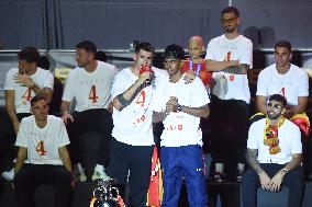 Players Celebrate Euro 2024 Win - Madrid