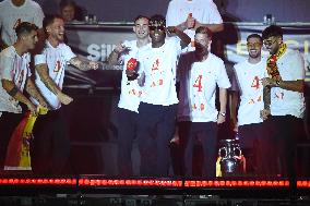 Players Celebrate Euro 2024 Win - Madrid