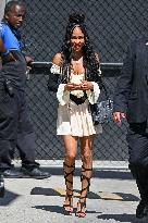 Meagan Good At Jimmy Kimmel Live - LA