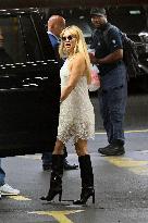 Kate Hudson Leaves The CBS Mornings Studios - NYC