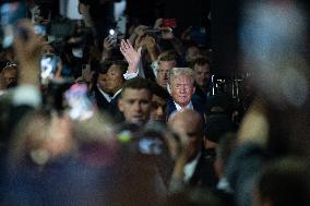 Trump Appears With Bandaged Ear At RNC - Milwaukee