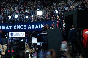 Trump Appears With Bandaged Ear At RNC - Milwaukee