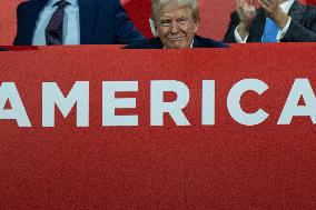 Trump Appears With Bandaged Ear At RNC - Milwaukee