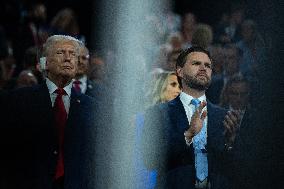 Trump Appears With Bandaged Ear At RNC - Milwaukee