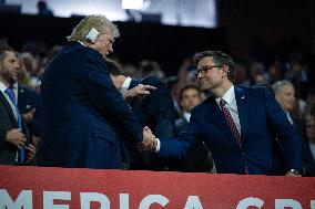 Trump Appears With Bandaged Ear At RNC - Milwaukee