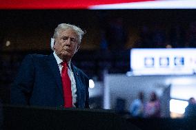 Trump Appears With Bandaged Ear At RNC - Milwaukee