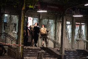 Patrolling Soldier Stabbed At Train Station - Paris