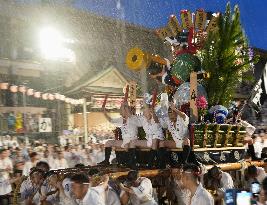 Hakata Gion Yamakasa festival in Fukuoka