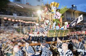 Hakata Gion Yamakasa festival in Fukuoka