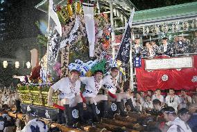 Hakata Gion Yamakasa festival in Fukuoka