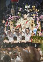 Hakata Gion Yamakasa festival in Fukuoka