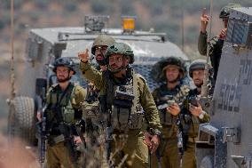 Israeli Forces Storm Beita - West Bank