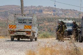 Israeli Forces Storm Beita - West Bank