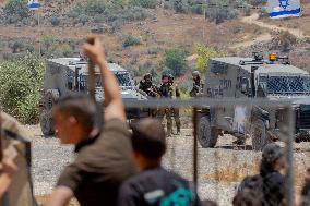 Israeli Forces Storm Beita - West Bank