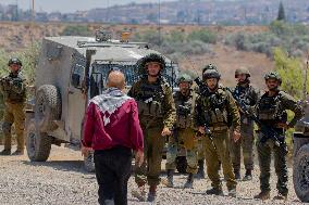 Israeli Forces Storm Beita - West Bank