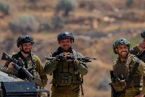 Israeli Forces Storm Beita - West Bank