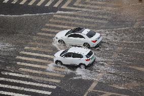 Heavy Rain Hit Qingdao