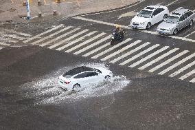 Heavy Rain Hit Qingdao