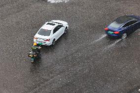 Heavy Rain Hit Qingdao